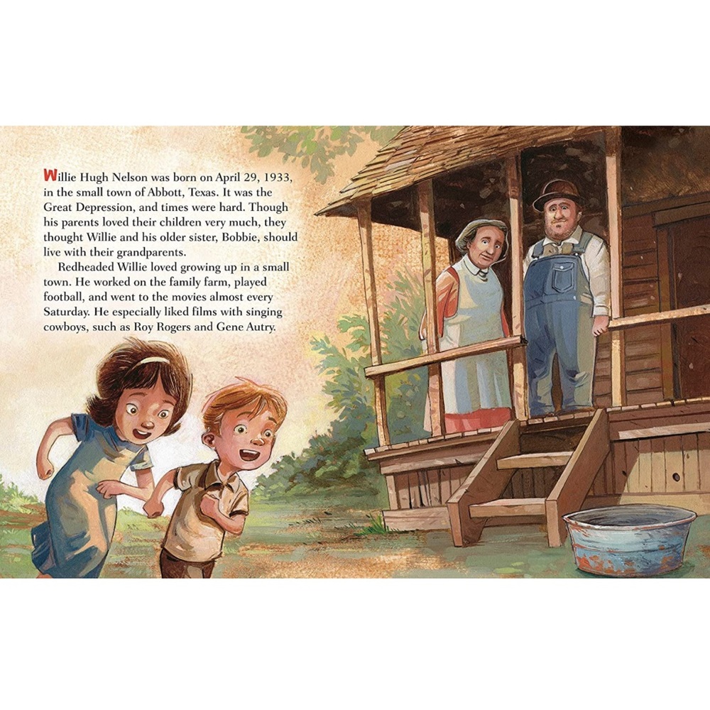Willie Nelson - Hardcover- Little Golden Book - Picture 2 of 4